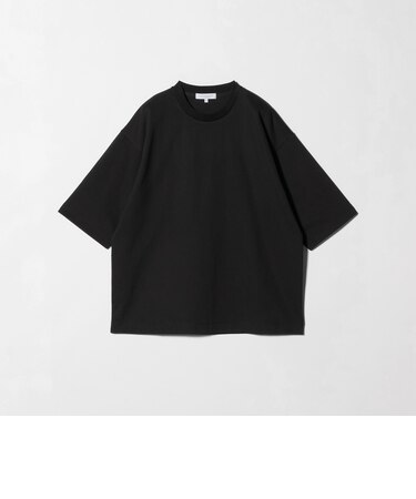 クリア ポンチ リラックス 5分袖 カットソー-接触冷感-＜A DAY IN THE LIFE＞