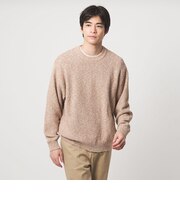 ミックスカラー クルーネック ニット