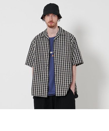 ＜Steven Alan＞ TC ウォッシュド チェック ALINE LOOSE CASUAL BOX