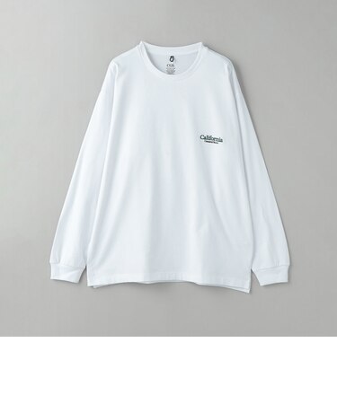 ＜CGS.＞オーガニック コットン ロングスリーブ ロゴ Tシャツ