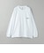 ＜CGS.＞オーガニック コットン ロングスリーブ ロゴ Tシャツ
