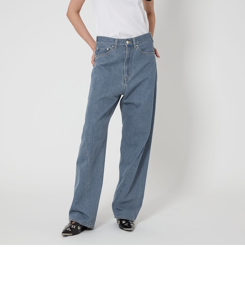 ＜ASTRAET＞ TORSADE デニムパンツ UNISEX