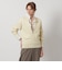＜LOEFF＞スリットネック ニット プルオーバー