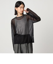 ＜CITEN＞シンプルシアーニット