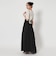 ナイロンコットン バックホール キャミワンピース -2WAY-
