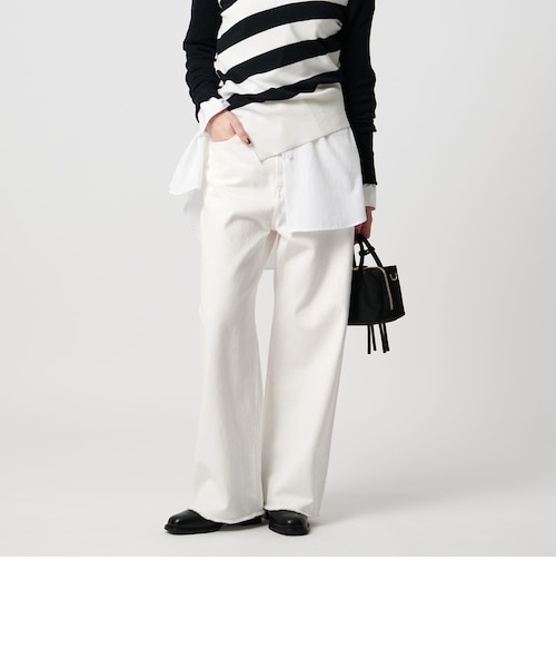 UNITED ARROWS カットオフ デニムパンツ　ホワイト　Mサイズ カットオフ デニムパンツ｜ユナイテッドアローズ アウトレットの