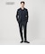 【 WARDROBE SMART】LANATEC OX セットアップ/背抜きジャケット＆イージーパンツ