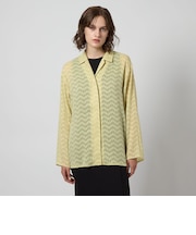 ＜Steven Alan＞シフォン ジャガード シャツ