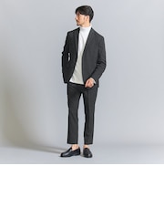 【WARDROBE SMART】DELEGANT サキソニー セットアップ/ジャケット＆イージーパンツ