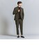 【WARDROBE SMART】DELEGANT サキソニー セットアップ/ジャケット＆イージーパンツ