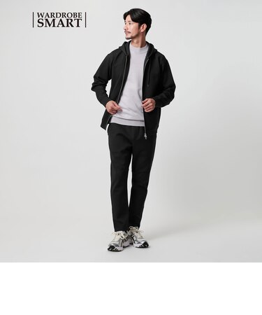 【WARDROBE SMART】ダブルニット ジップパーカー/セットアップ対応