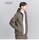 【WARDROBE SMART】ダブルニット ジップパーカー/セットアップ対応