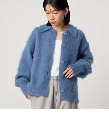 ＜CITEN＞エッセンシャルシャギーカーディガン