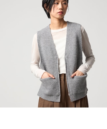 ＜CITEN＞エッセンシャルニットベスト