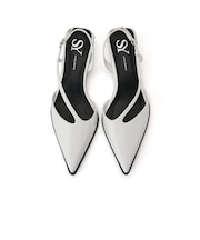 ＜SY＞ ポインテッドアシメバックベルト フラット25●↑