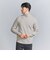 WARDROBE SMART マシーンウォッシャブル ウールミックス アゼ タートルネック