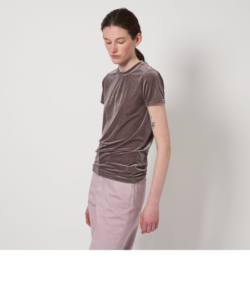 ＜AEWEN MATOPH＞シアー ベロア Tシャツ