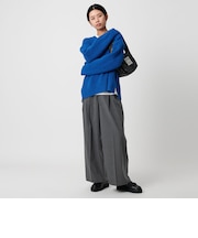 ＜CITEN＞キャリーマン2タックワイドスラックス