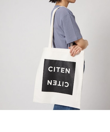 ＜CITEN＞ロゴプリントフラットトート