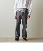 ＜Steven Alan＞ 13.5oz デニム 5ポケット バギー テーパード パンツ