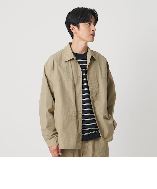 ＜koti BEAUTY&YOUTH＞ナイロン シャツ ジャケット