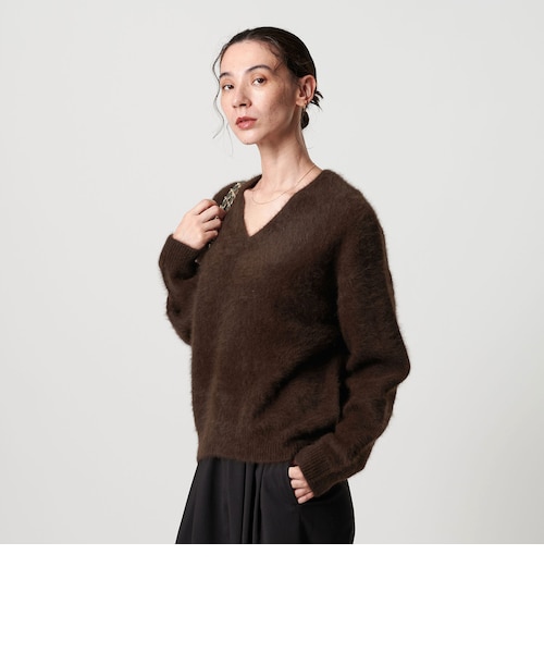 Steven Alan＞オーストラリアンウール ミックス ニットベスト