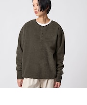 ＜CITEN＞裏起毛2WAYヘンリートップ