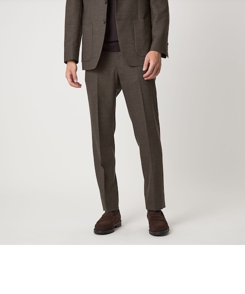 【Mサイズ】UNITED ARROWSのパンツスーツ UNITED ARROWS green label relaxing 濃紺ブレザー×パンツスーツセット