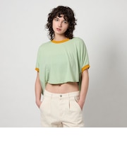 ＜6(ROKU)＞ARPHABET Tシャツ -O-