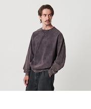 フェード クルーネック スウェット Tシャツ