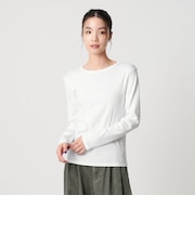 オーガニックコットンフライス ロングスリーブTシャツ