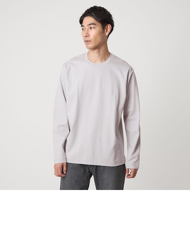 オーガニック コットン ポンチ クルーネック Tシャツ