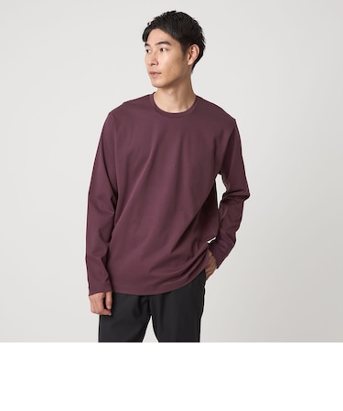 オーガニック コットン ポンチ クルーネック Tシャツ