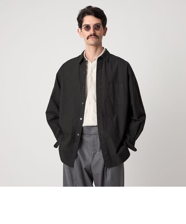＜Steven Alan＞ ガーメントダイ ポプリン レギュラーカラー シャツ LOOSE