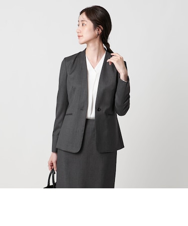 Vitale Barberis Canonico ノーラペルジャケット