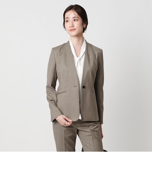 Vitale Barberis Canonico ノーラペルジャケット