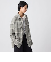 ＜CITEN＞ネルチェックシャツ