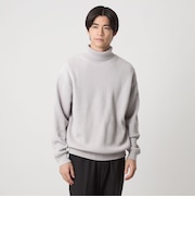 コットン アゼ タートル ネック ニット