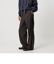 ポリエステルブレンド サイドベロアパンツ