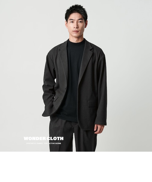 WONDER CLOTH カジュアル ジャケット -ストレッチ-