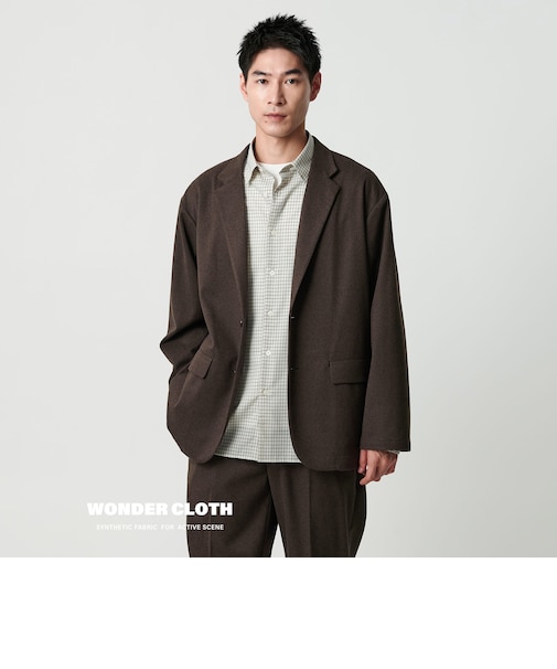 WONDER CLOTH カジュアル ジャケット -ストレッチ-
