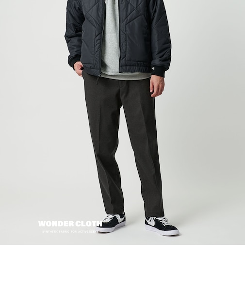 WONDER CLOTH ワイド ユーティリティ―パンツ イージーパンツ W2 -ストレッチ-