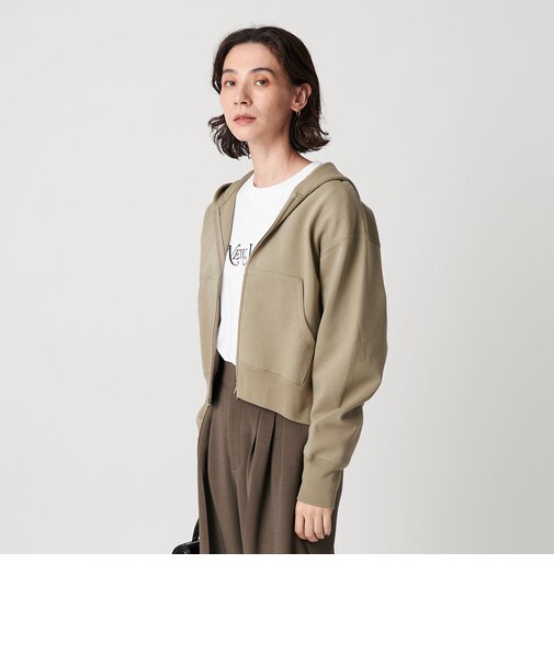 【Wardrobe DAILY MINIMAL】ダンボールスウェット ダブルジップパーカー
