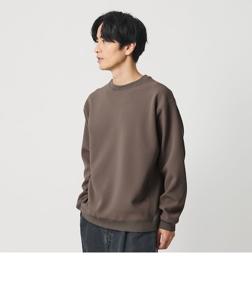 クレープ フリース クルーネック スウェット