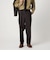 ＜Steven Alan＞ ウール オックスフォード アウト ワンプリーツ スラックス
