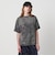 ＜ASTRAET＞コットン アシッド/ダメージ クルーネックTシャツ
