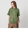 ＜ASTRAET＞コットン アシッド/ダメージ クルーネックTシャツ