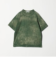 ＜ASTRAET＞コットン アシッド クルーネックTシャツ