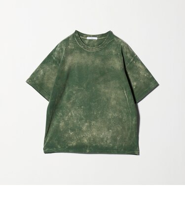＜ASTRAET＞コットン アシッド クルーネックTシャツ