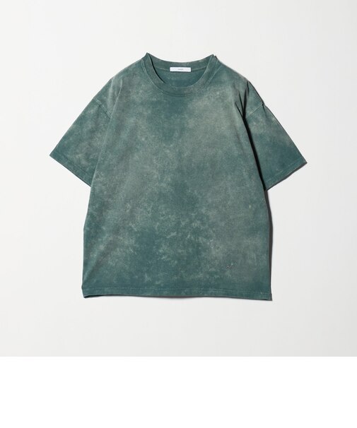 ＜ASTRAET＞コットン アシッド クルーネックTシャツ
